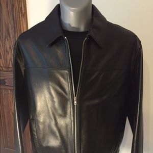 Coach Black Leather Jacket
